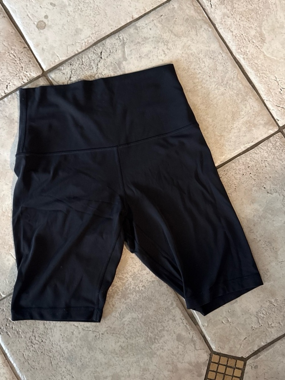 lululemon athletica Black High-Waist Bike Shorts